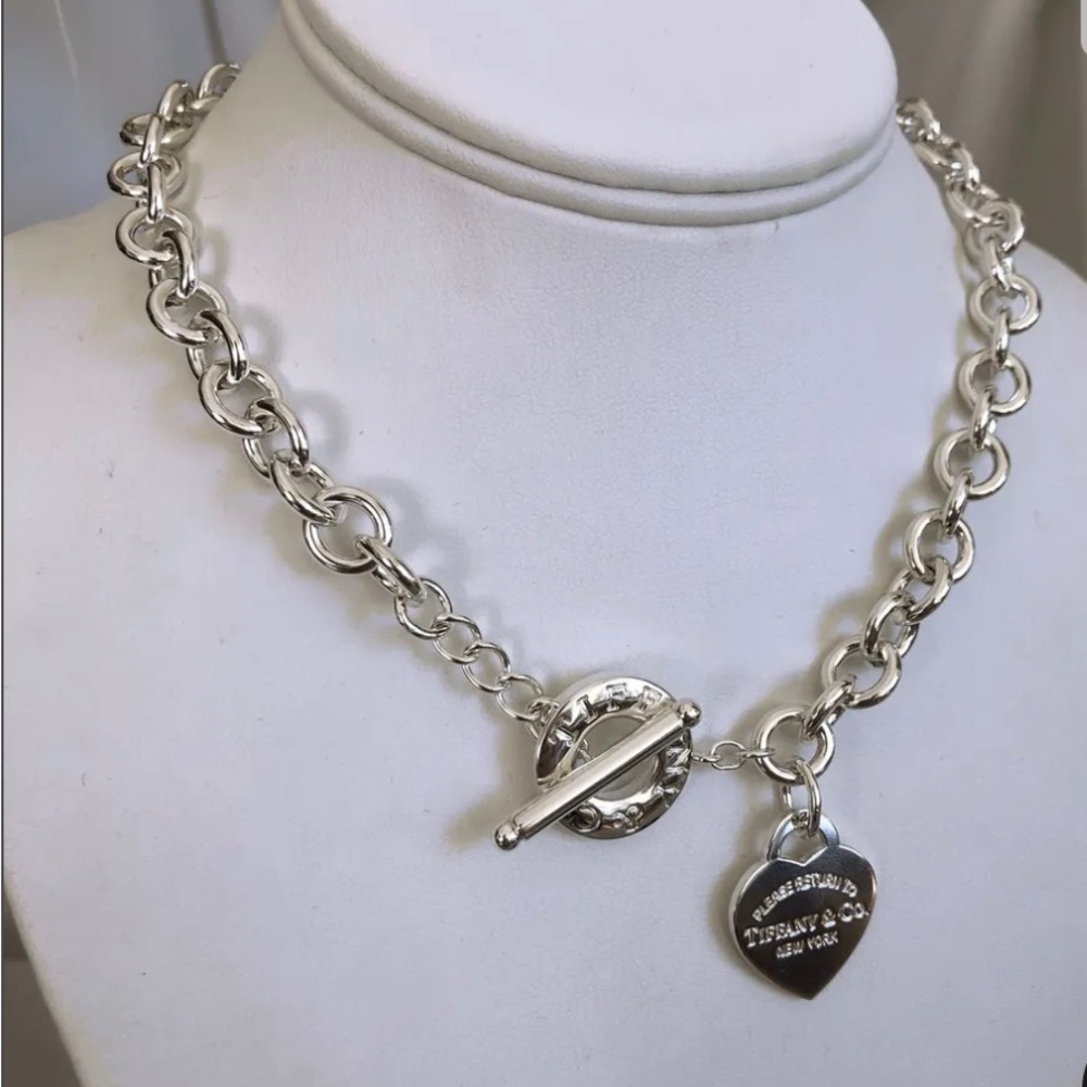 Tiffany & Co Toggle necklace and bracelet. Complete set